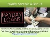 Payday Advance Austin Tx